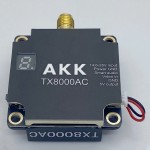Original AKK 5.8GHz TX8000AC 8W All Channels Version 96CH Racing VTX UAV Accessories High Quality FPV Video Transmitter